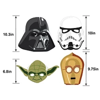 Star Wars Galaxy of Adventures Cardstock Face Masks, 8ct