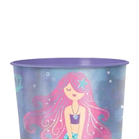 Metallic Shimmering Mermaids Plastic Favor Cup, 16oz