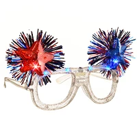 Light-Up Patriotic Star Glasses