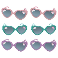 Glitter Enchanted Unicorn Sunglasses, 6ct