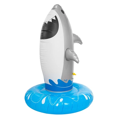 Inflatable Shark Sprinkler, 46.1in x 65.4in