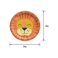 Get Wild Lion Paper Dessert Plates, 7in, 8ct