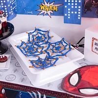 Spider-Man Webbed Wonder-Shaped Paper Dessert Plate, 6.5in, 8ct