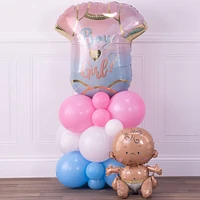The Big Reveal Boy or Girl Bodysuit Foil Balloon, 22in x 24in