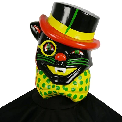 Adult Vintage Dapper Cat Plastic Mask