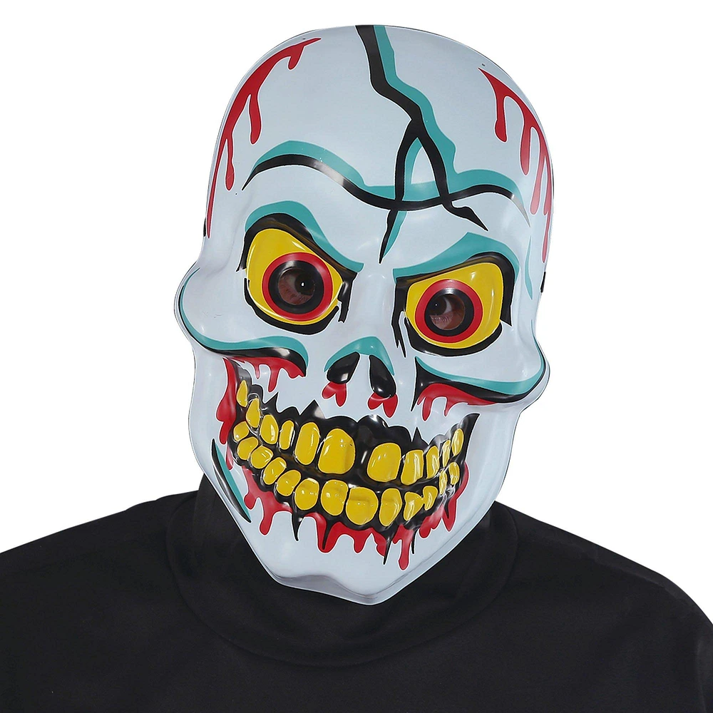 Adult Vintage Classic Skull Plastic Mask