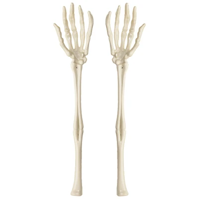 Boneyard Skeleton Plastic Serving Utensils, 3.75in x 12.5in, 2ct