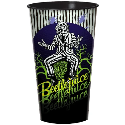 Beetlejuice Plastic Cup, 32oz