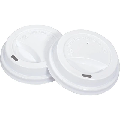 Plastic Coffee Cup Lids, 50ct