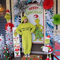 The Grinch Wood Plank Sign, 9.6in x 46.9in - Dr. Seuss