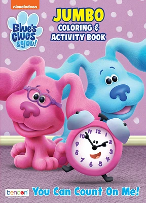 Blue's Clues & You Jumbo Paper Coloring & Activity Book, 7.75in x 10.75in