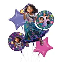 Encanto Foil Balloon Bouquet, 5pc