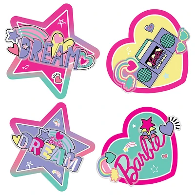 3D Barbie Dream Together Temporary Tattoos, 4ct