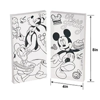 Mickey Mouse Color Your Own Canvas Kit, 2pc