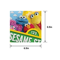 Everyday Sesame Street Paper Lunch Napkins, 6.5in, 16ct