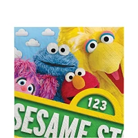 Everyday Sesame Street Paper Lunch Napkins, 6.5in, 16ct