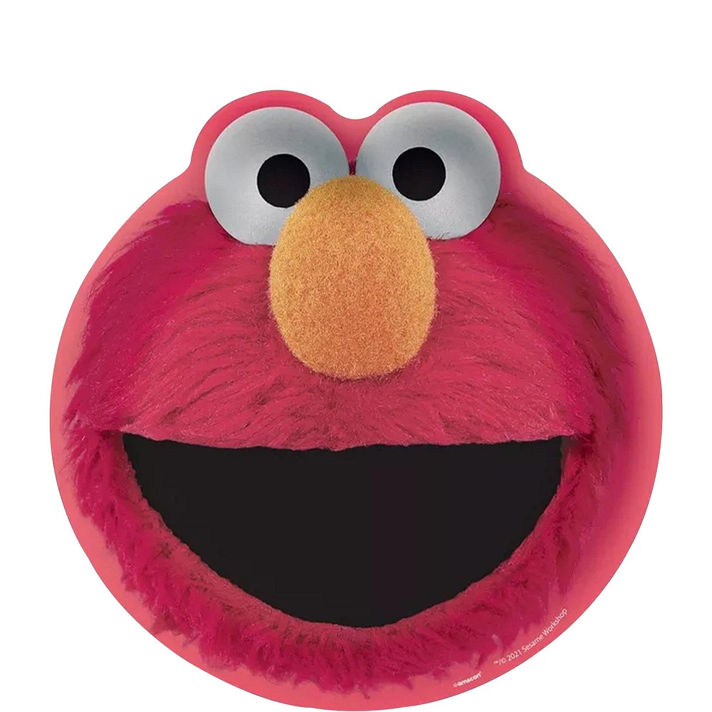 Elmo Paper Dessert Plates, 7in, 8ct - Everyday Sesame Street