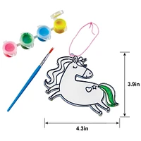 Create Your Own Unicorn Suncatcher Kit, 4pc