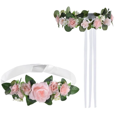 Flower Girl Accessory Set, 2pc - Wedding