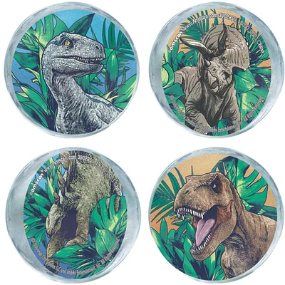 Jurassic World Bounce Balls, 2in, 4ct