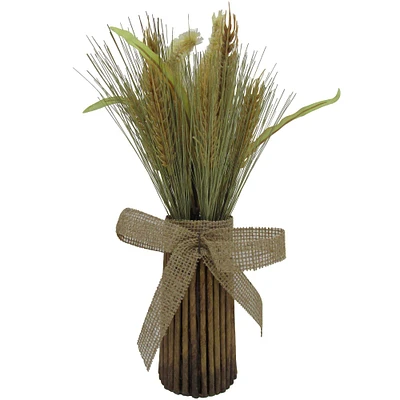 Fall Wheat Bundle Centerpiece, 13in