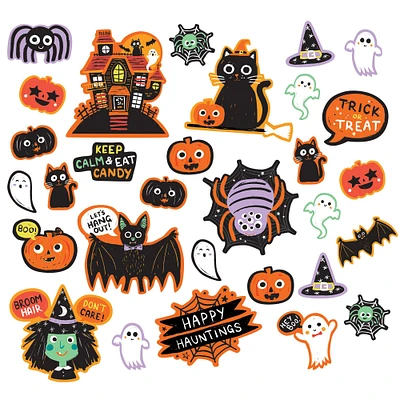 Spooky Friends Halloween Cardstock Cutouts, 30pc