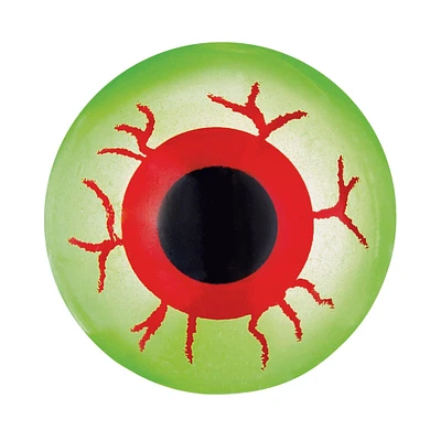 Glow-in-the-Dark Squishy Eyeballs, 2in, 6ct