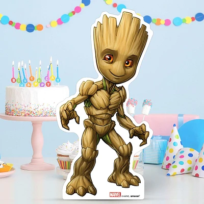 Baby Groot Centerpiece Cardboard Cutout, 18in - Avengers