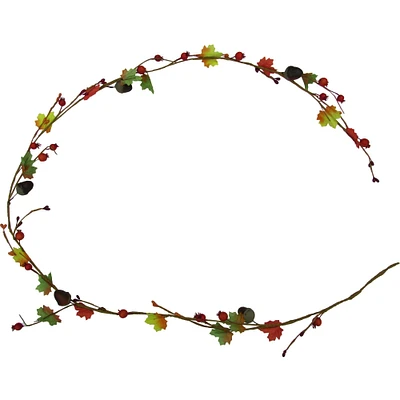 Fall Foliage Garland, 5.5ft