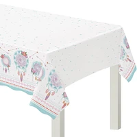 Free Spirit Boho Plastic Table Cover, 54in x 96in