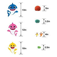 Baby Shark Wall Decorating Kit, 14pc