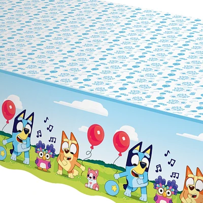 Bluey Plastic Table Cover, 54in x 96in