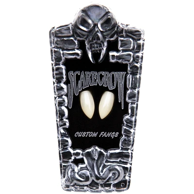 Scarecrow™ Classic Deluxe Vampire Fang Set, 18mm, 2pc