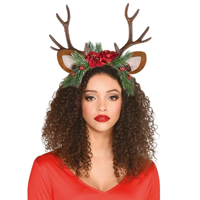 Christmas Woodland Deer Headband