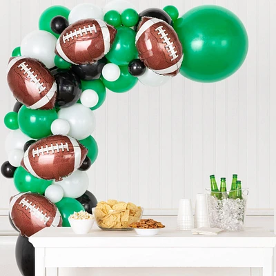 Air-Filled Football Balloon Garland Kit