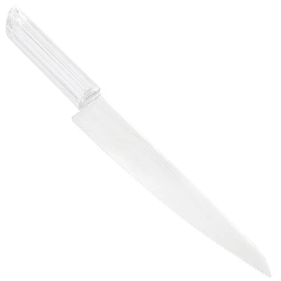Clear Plastic Cake Knife