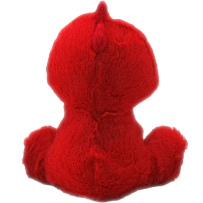 Red Valentine's Day Dinosaur Plush, 6.5in