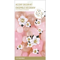 White Flower Accent Décor Kit, 12pc