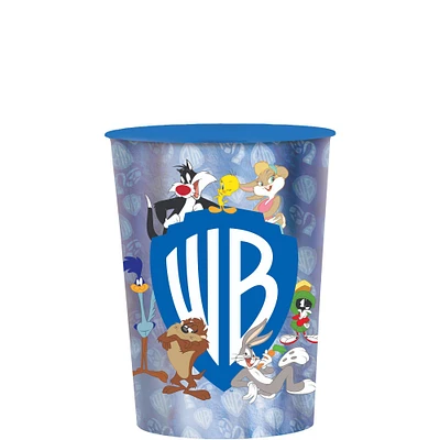 Metallic Looney Tunes Plastic Favor Cup, 16oz - Warner Bros. 100th