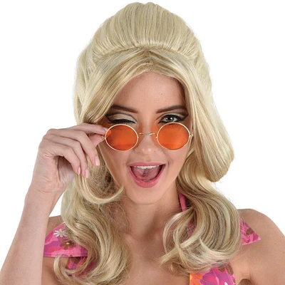 Orange Hippie Glasses