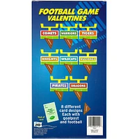 Football Game Valentine Exchange Card, 32ct