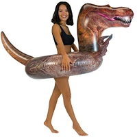 PoolCandy Inflatable T-Rex Pool Tube, 42in