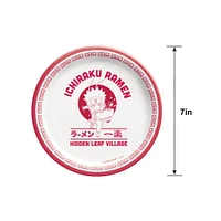 Ichiraku Ramen Paper Dessert Plates, 7in, 8ct - Naruto Shippuden
