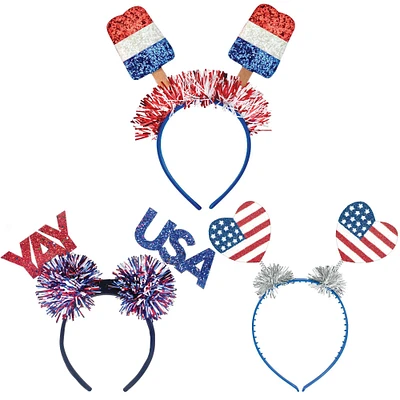 Glitter Patriotic Headbopper Accessory Kit for 3