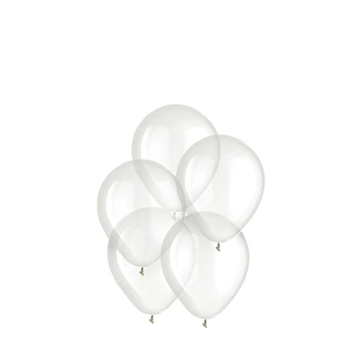 50ct, 5in, Clear Mini Balloons