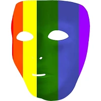 Rainbow Face Mask