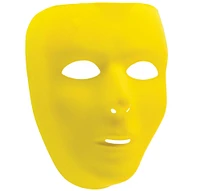 Basic Yellow Face Mask