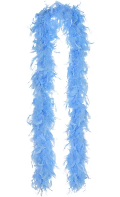 Light Blue Feather Boa