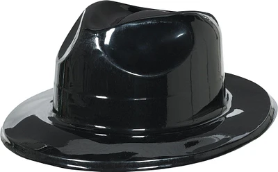 Black Plastic Fedora