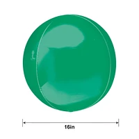 Green Orbz Balloon 15in x 16in